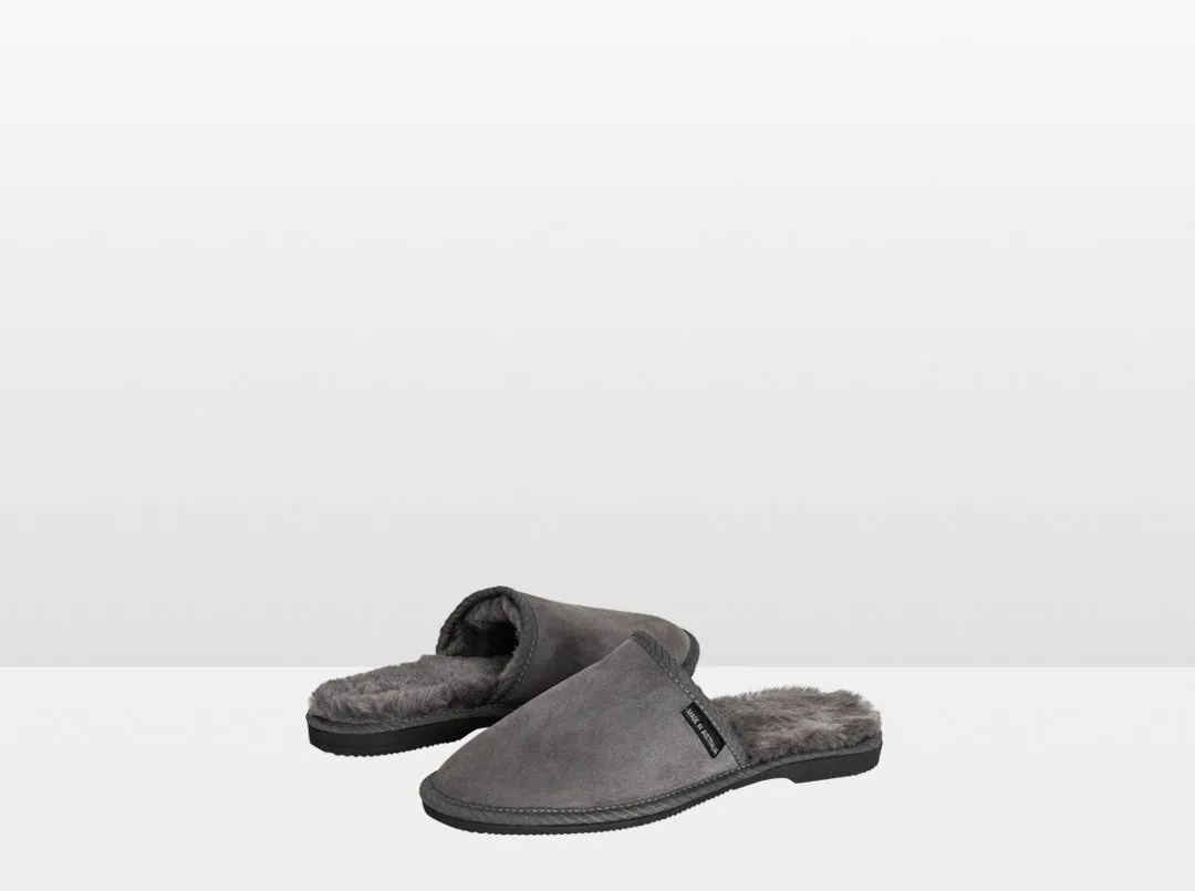 Adult's Classic Scuff Slipper | Grey